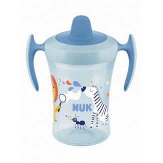 Tasse Trainer Cup avec poignées 6m+ NUK Bleu
