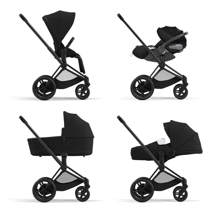 Châssis et structure ePriam 2 CYBEX Matt black