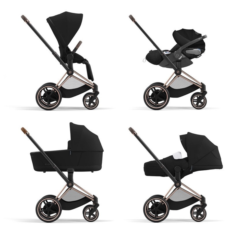 Châssis et structure ePriam 2 CYBEX Rosegold