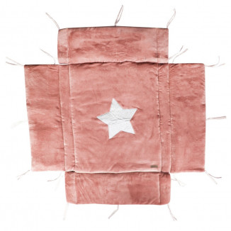 Tapis de parc avec bords 75x95 ou 100x100 DOMIVA Terracotta