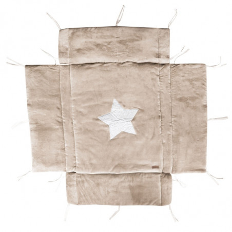 Tapis de parc avec bords 75x95 ou 100x100 DOMIVA Galet