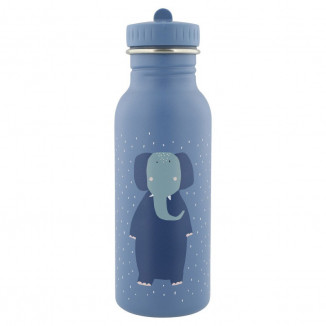 Gourde 500ml TRIXIE Mrs. elephant bleu