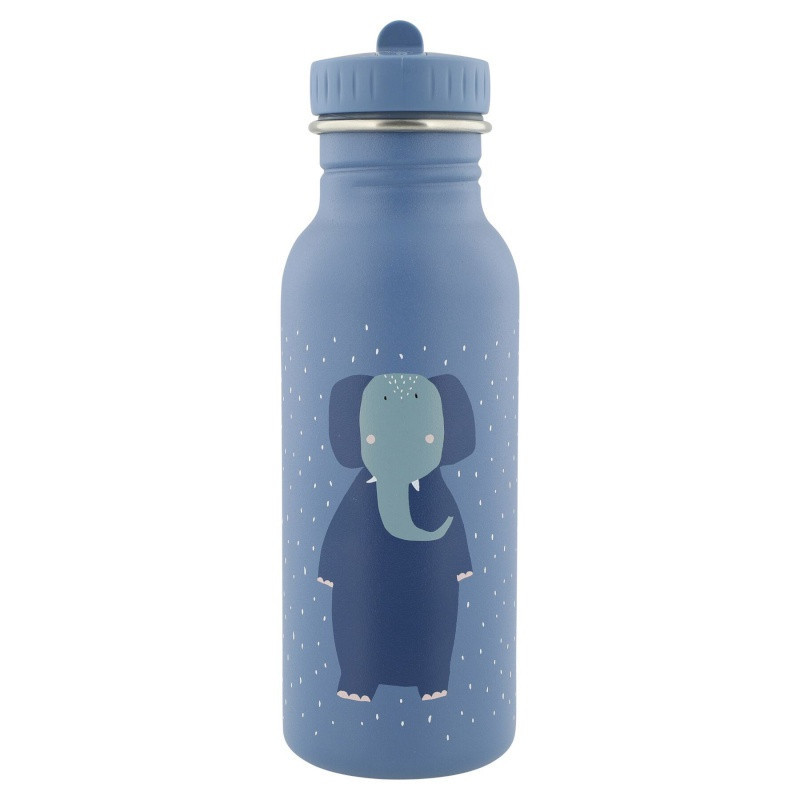 Gourde 500ml TRIXIE Mrs. elephant bleu