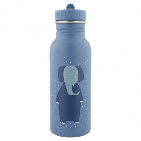 Gourde 500ml TRIXIE Mrs. elephant bleu