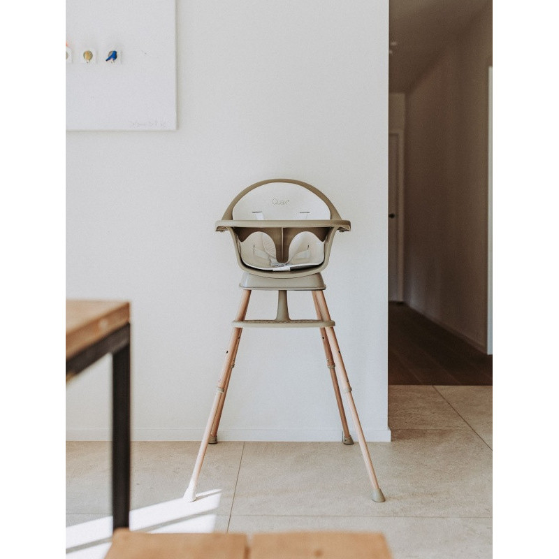 Chaise haute évolutive Ultimo 3 Luxe QUAX Thym/naturel