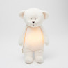 L'ours douceur avec sons & lumières MOONIE Crème