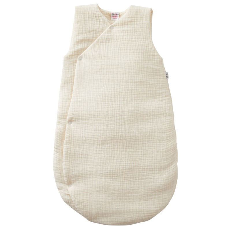 Gigoteuse naissance ouatinée Kimono BB&CO Mix & Match Mousse de lait