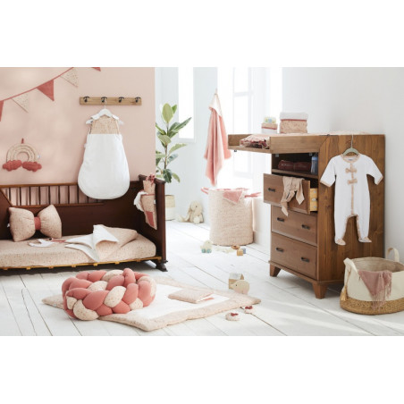 Pyjama en coton "Jolie poupée" 12m BB&CO Blooming Day