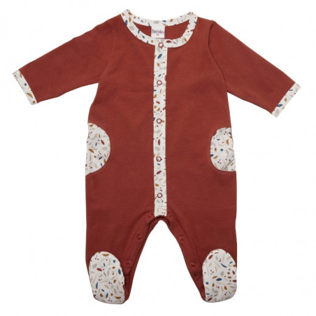 Pyjama en coton 6m Tomette/terrazzo BB&CO Portofino