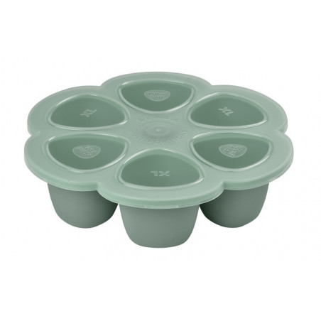 Multiportions en silicone 6x150ml BEABA Vert sauge green