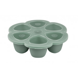Multiportions silicone 6x90ml BEABA Vert sauge
