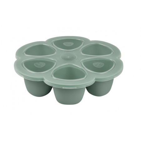 Multiportions silicone 6x90ml BEABA Vert sauge