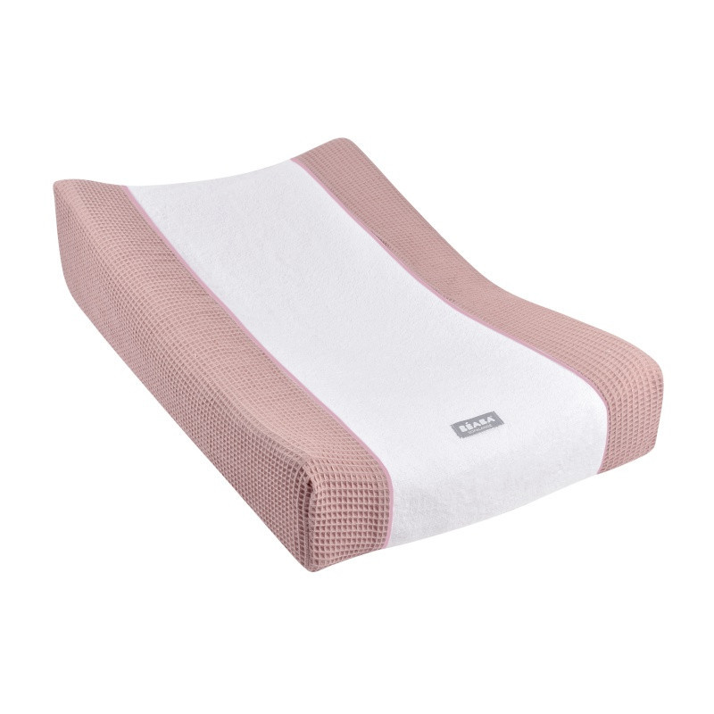 Housse matelas à langer Sofalange BEABA Vieux rose