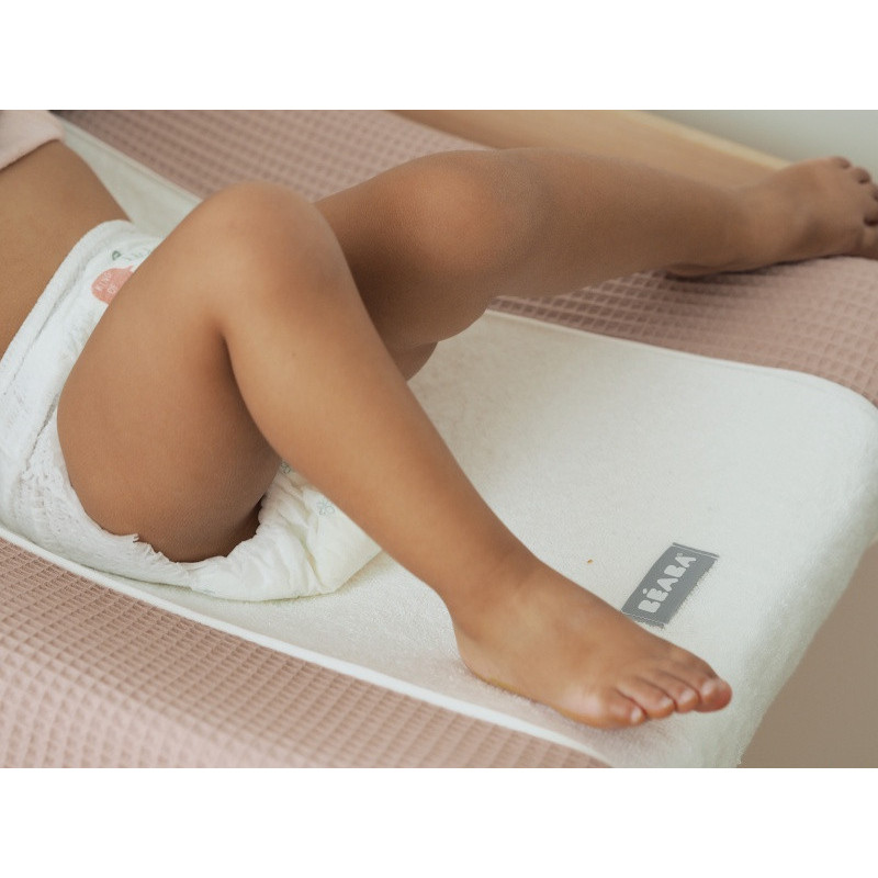 Housse matelas à langer Sofalange BEABA Vieux rose