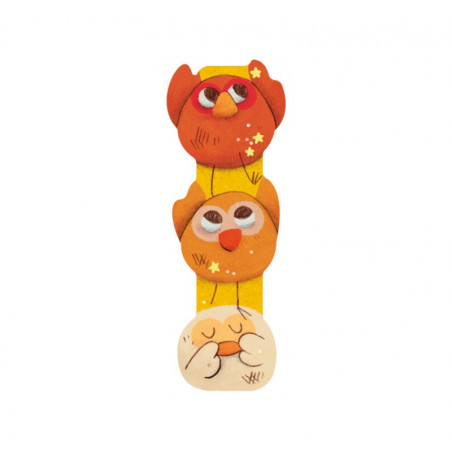 Lettre en bois "I" MOULIN ROTY Jaune