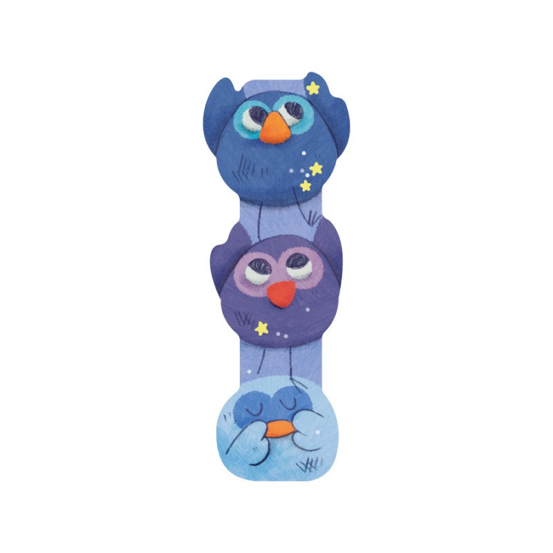 Lettre en bois "I" MOULIN ROTY Bleu