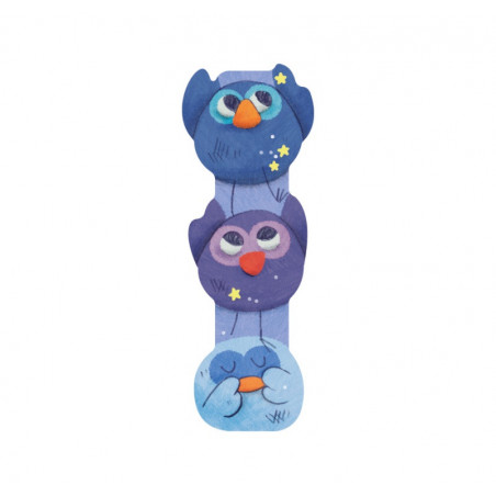 Lettre en bois "I" MOULIN ROTY Bleu