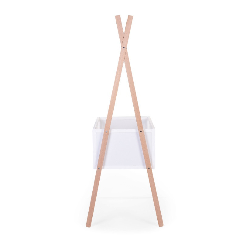 Berceau tipi CHILDHOME Naturel/blanc