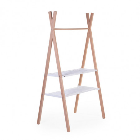 Berceau tipi CHILDHOME Naturel/blanc