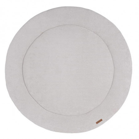 Tapis de jeux rond 90 cm Sense BABY'S ONLY Gris caillou