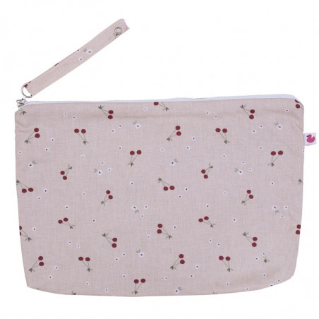 Baby-trousse plastifiée BB&CO Cerise