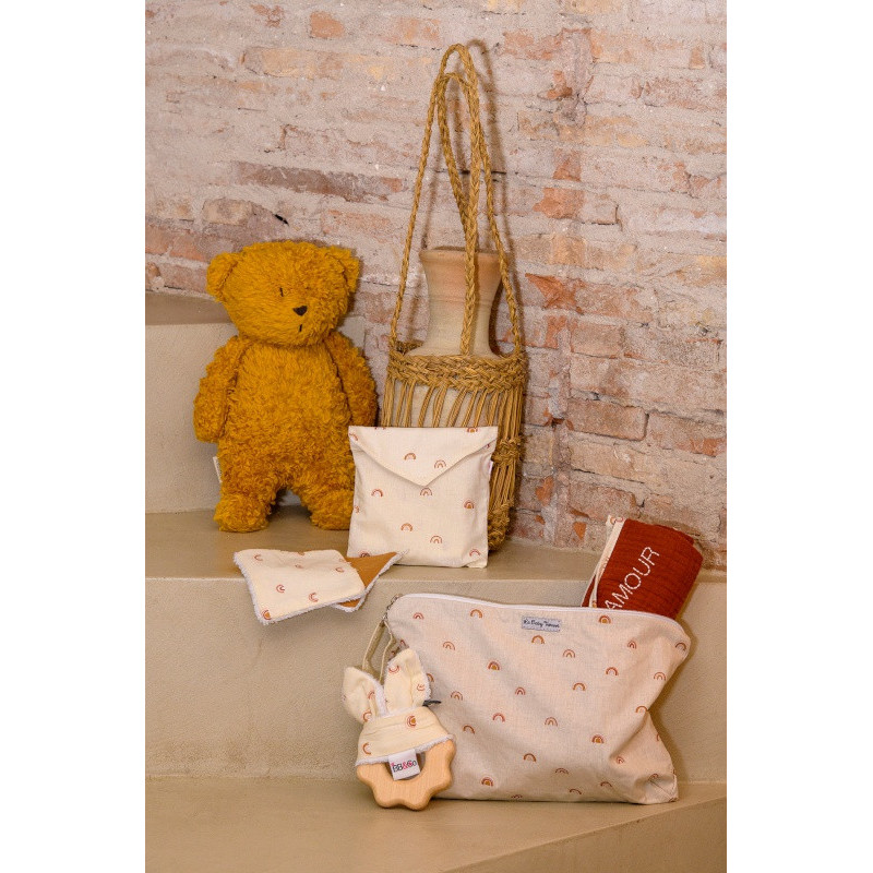 Baby-trousse plastifiée BB&CO Arc-en-ciel