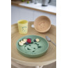 Coffret repas en silicone pastel VULLI Sophie la girafe
