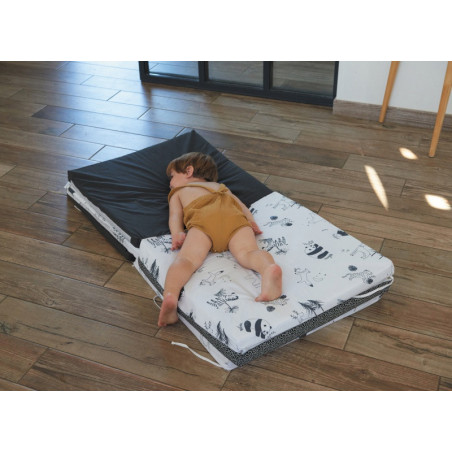 Tapis de motricité XL CANDIDE Black & White Expérience