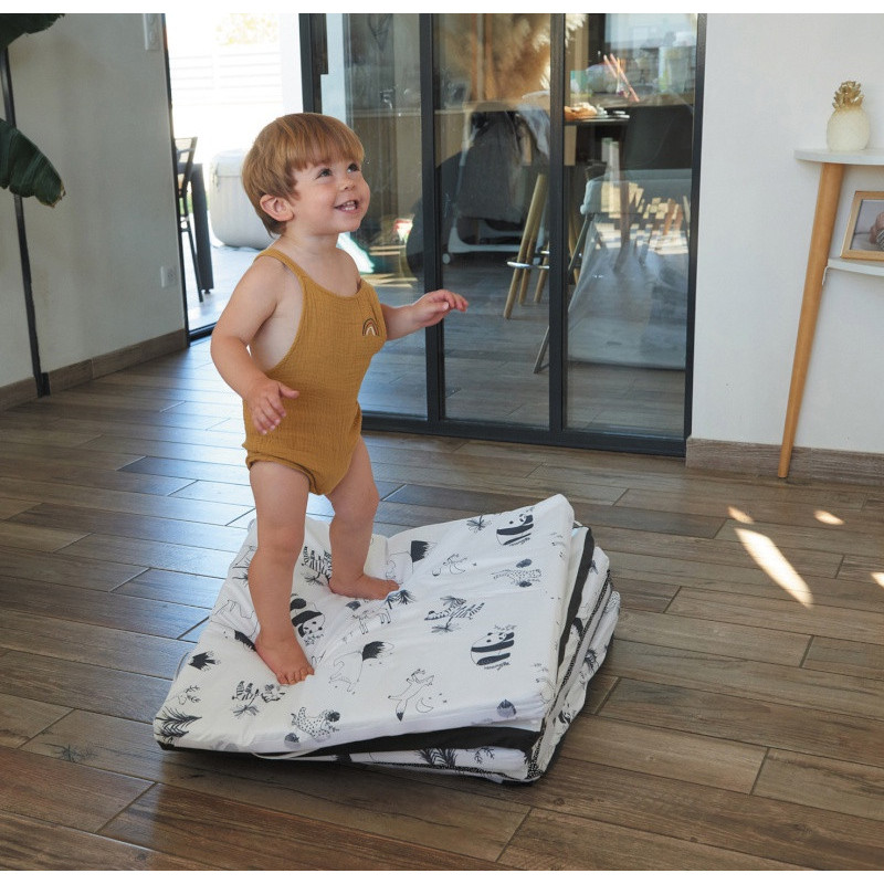 Tapis de motricité XL CANDIDE Black & White Expérience