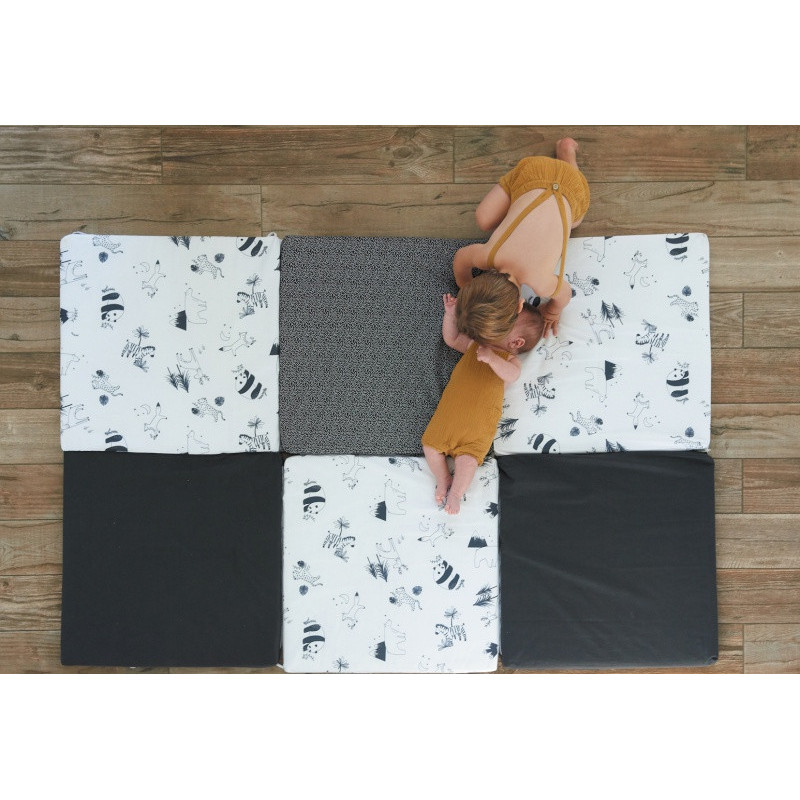 Tapis de motricité XL CANDIDE Black & White Expérience