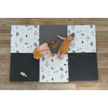 Tapis de motricité XL CANDIDE Black & White Expérience