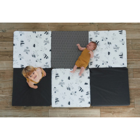 Tapis de motricité XL CANDIDE Black & White Expérience