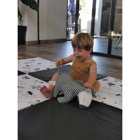 Tapis de motricité XL CANDIDE Black & White Expérience
