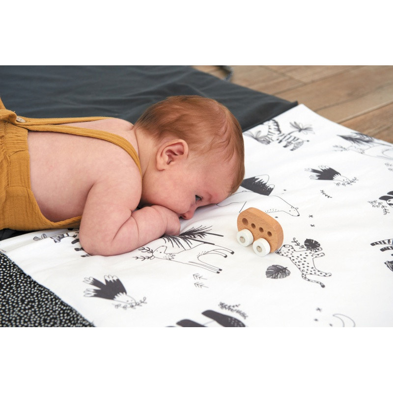 Tapis de motricité XL CANDIDE Black & White Expérience