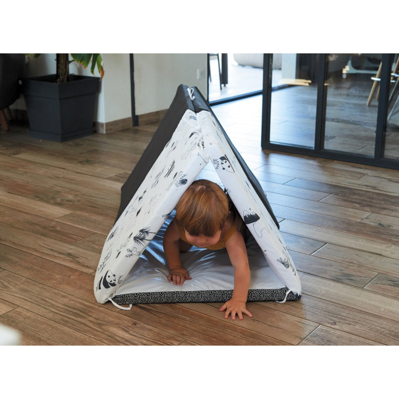 Tapis de motricité XL CANDIDE Black & White Expérience
