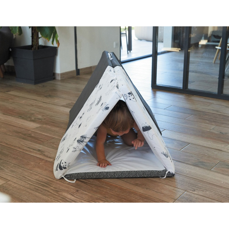 Tapis de motricité XL CANDIDE Black & White Expérience