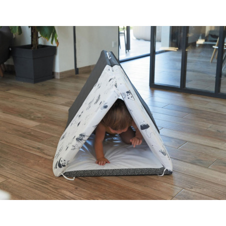 Tapis de motricité XL CANDIDE Black & White Expérience