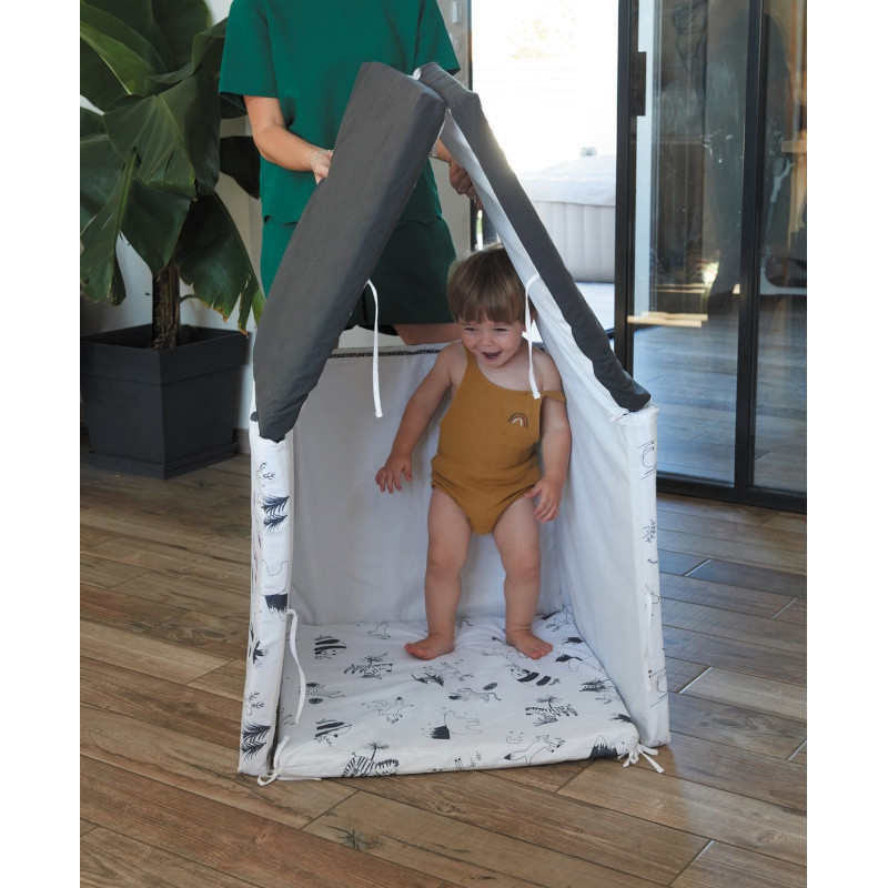 Tapis de motricité XL CANDIDE Black & White Expérience