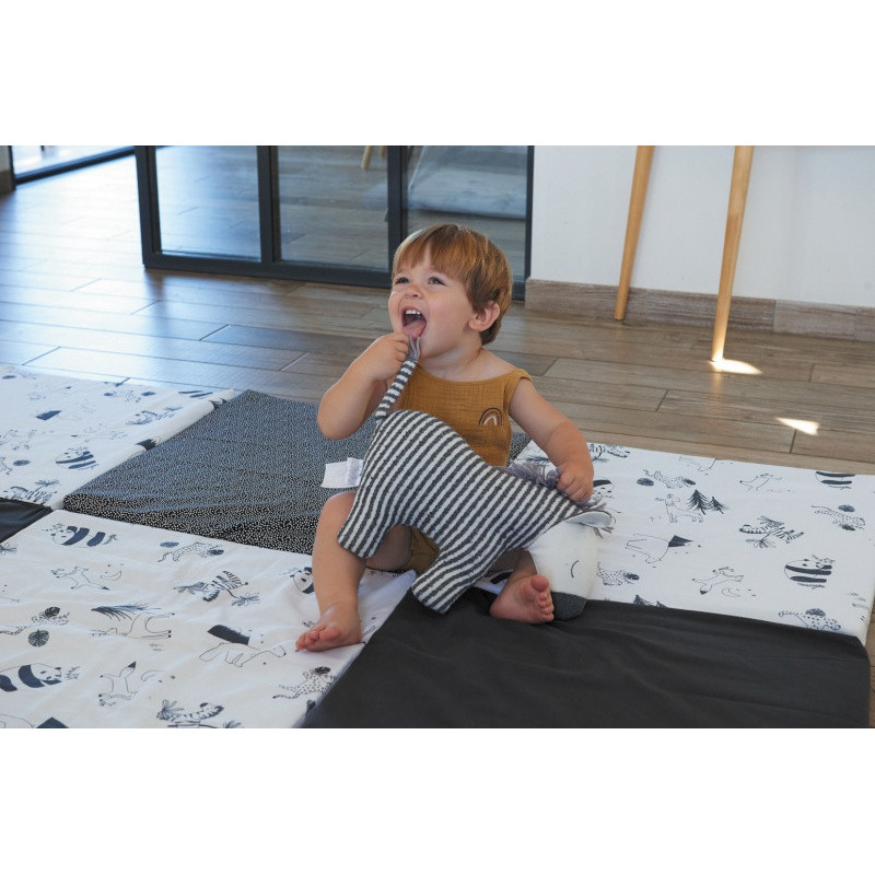 Tapis de motricité XL CANDIDE Black & White Expérience
