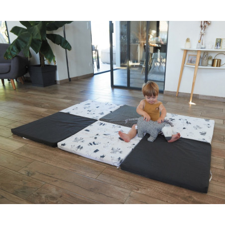 Tapis de motricité XL CANDIDE Black & White Expérience