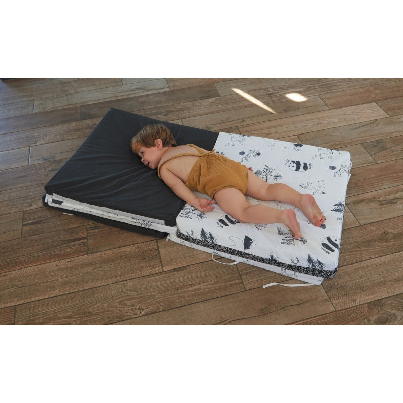 Tapis de motricité XL CANDIDE Black & White Expérience