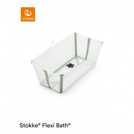 Baignoire FlexiBath STOKKE Transparent green