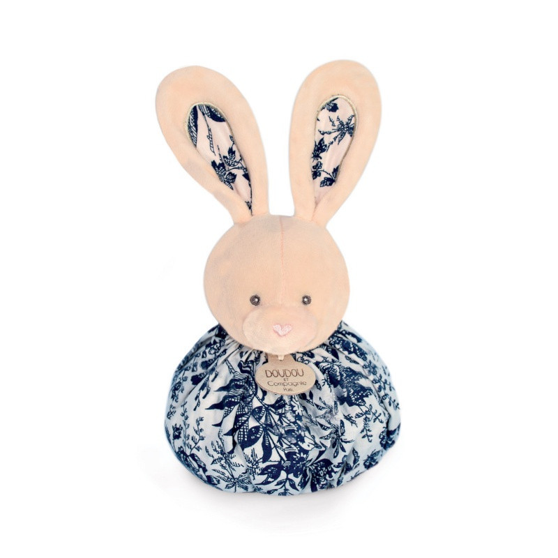 Doudou boule Lapin DOUDOU&COMPAGNIE Petits futés