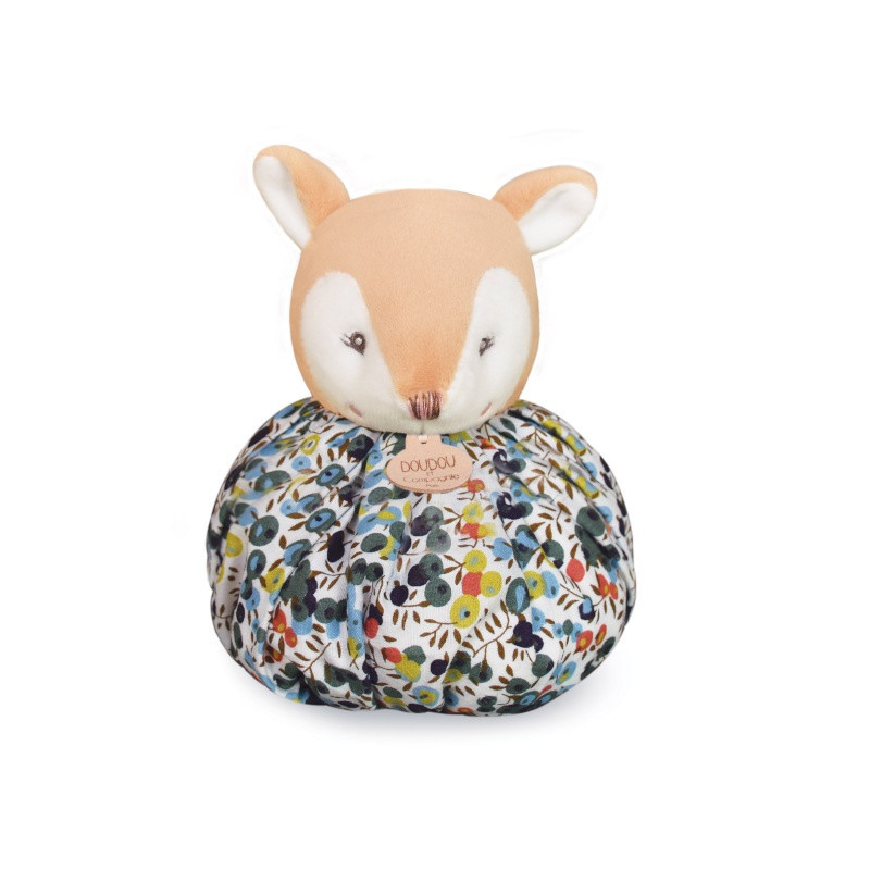 Doudou boule Faon DOUDOU&COMPAGNIE Petits futés