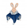 Doudou boule Lapin bleu DOUDOU&COMPAGNIE Petits futés