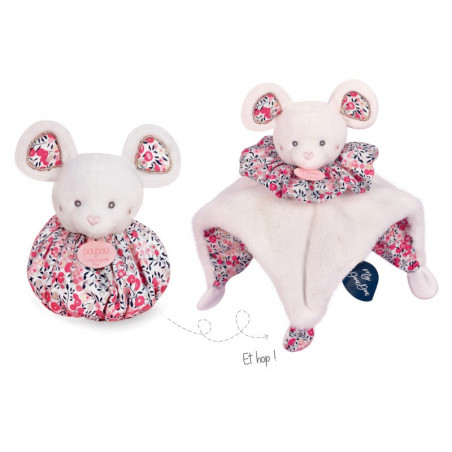 Doudou boule Souris DOUDOU&COMPAGNIE Petits futés