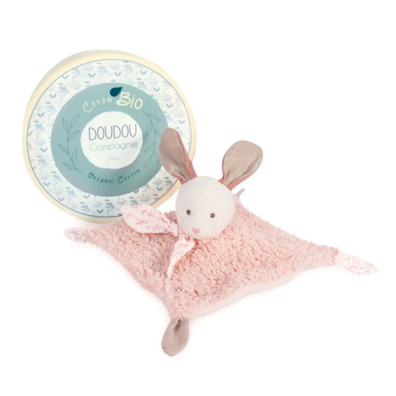 Doudou Lapin rose DOUDOU&COMPAGNIE Botanic
