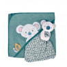 Coffret sortie de bain 80x80 + doudou DOUDOU&COMPAGNIE Yoca le koala