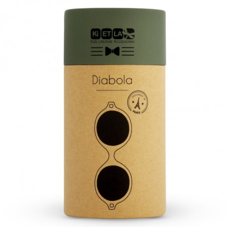 Lunettes de soleil Diabola 2.0 0-1 an KI ET LA Kaki