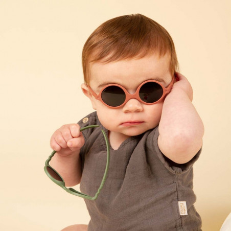 Lunettes de soleil Diabola 2.0 0-1 an KI ET LA Terracotta